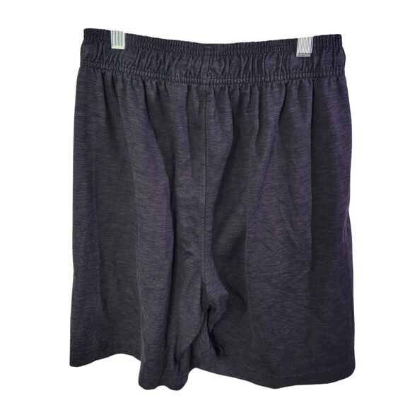 Gaiam Womens Size S Gray Solid Elastic Waist Casual Shorts - Picture 6 of 11